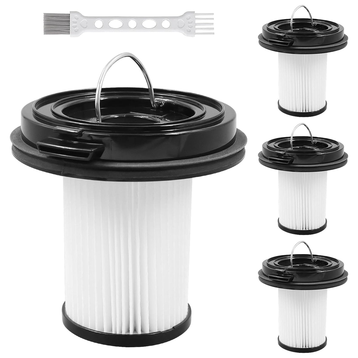 Katerelis 4 Pack Replacement Filter Compatible with BISSELL CleanView XR