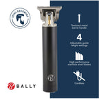 Cordless T-Blade Hair and Beard Trimmer with Guide Combs