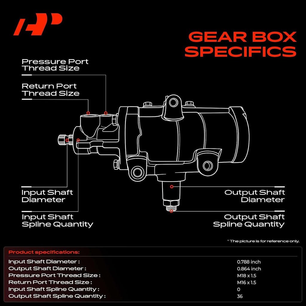 A-Premium Power Steering Gearbox Gear Box