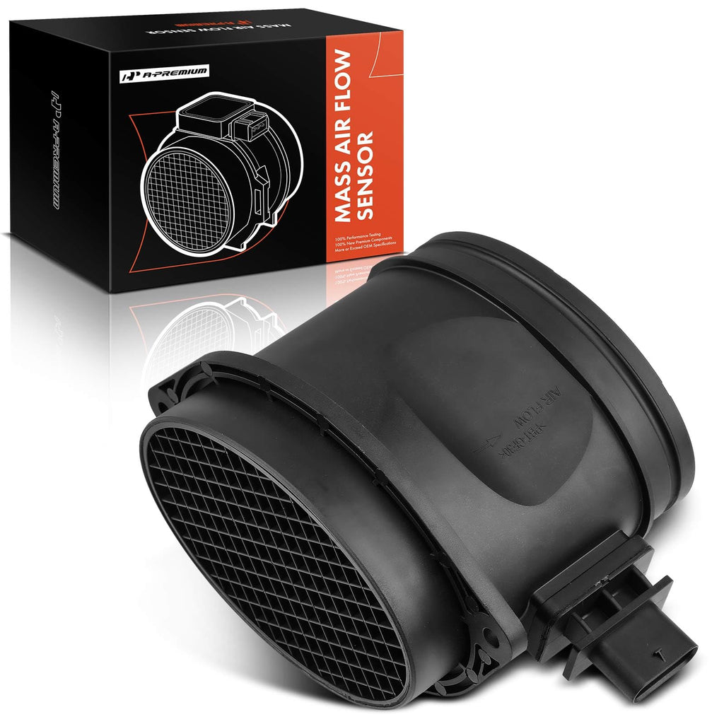 A-Premium Mass Air Flow Sensor Assembly [5 Pins] Compatible with BMW