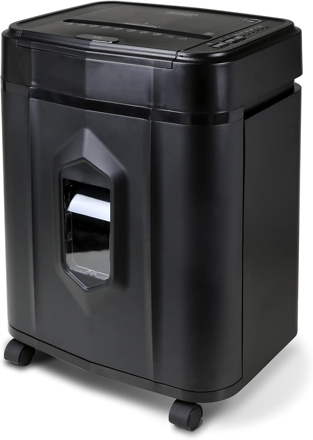 AU120MA 120-Sheet Auto Feed High Security Micro-Cut Paper Shredder / 30 Minutes (Black)