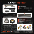 A-Premium Engine Timing Chain Kit W/Sprocket Tensioner Guide 2.5L 3.0L 3.5L