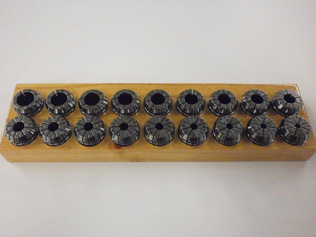 TECHNIKS 18 PIECE SUPER PRECISION ER32 COLLET SET 7/32" - 3/4" X 1/32 .0002" CNC