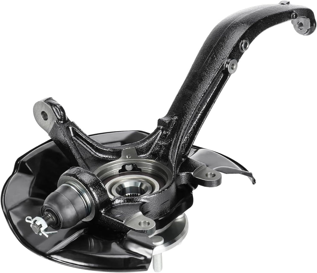 Front Left Steering Knuckles & Wheel Bearing Hub Assembly Fit for Honda Accord 2008-2012, Fit for Acura TSX 2009-2014, 698-447, Drive Side