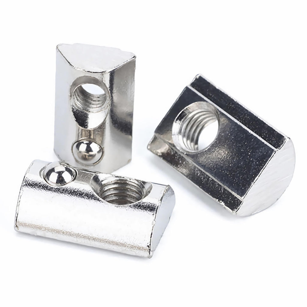 FOCMKEAS 12PCS M4 Spring T Nut, 4040 Series