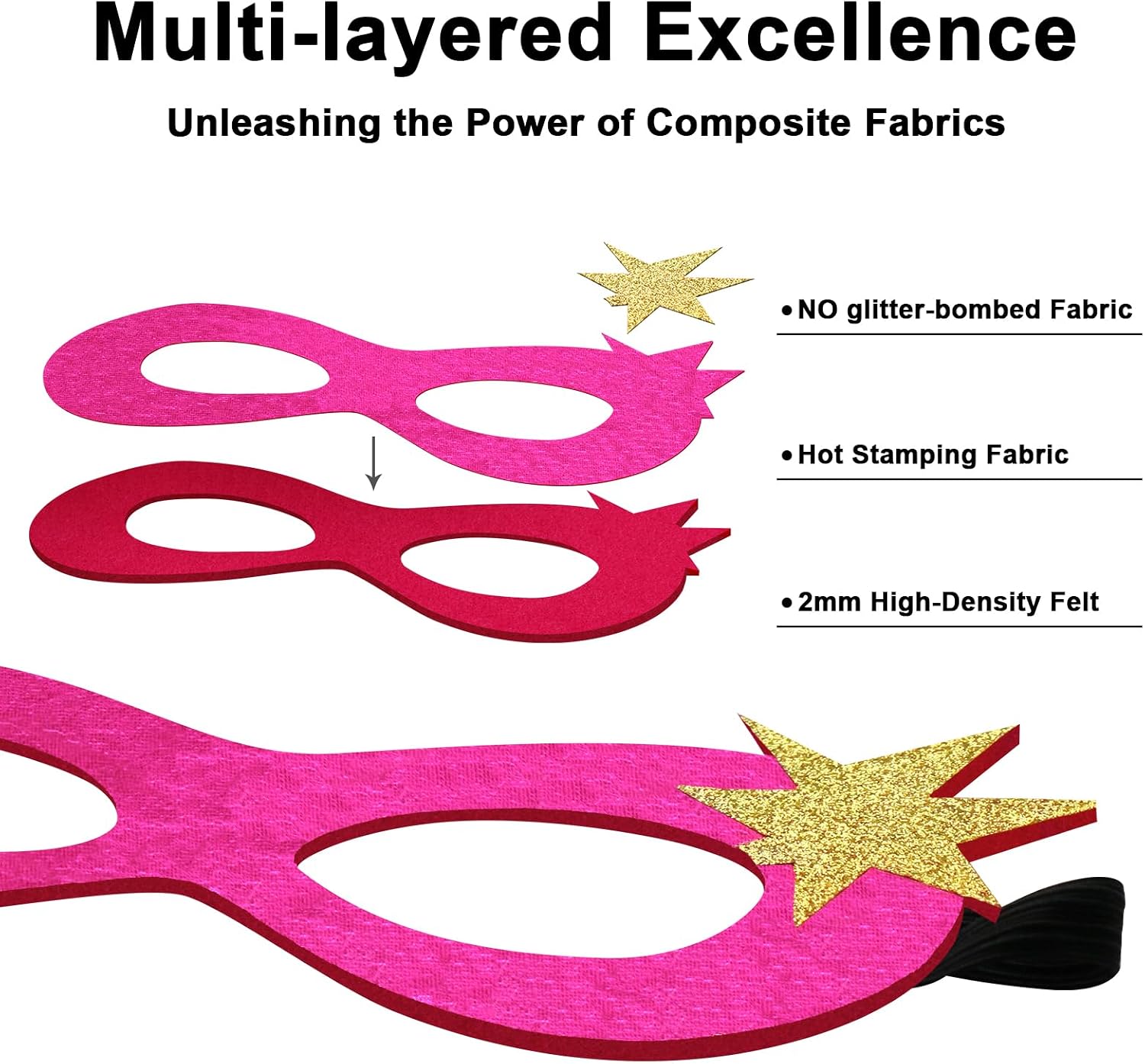 Superhero-Capes for Kids Toddler Superhero-Costumes for Girls | 3-Pc Super Hero Capes Mask and Star Tutu for 3+