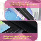 Commercial Ice Cream Dipping Cabinet(Small-6 Pans),Gelato Countertop Ice Cream Freezer Display with Led Light Clear