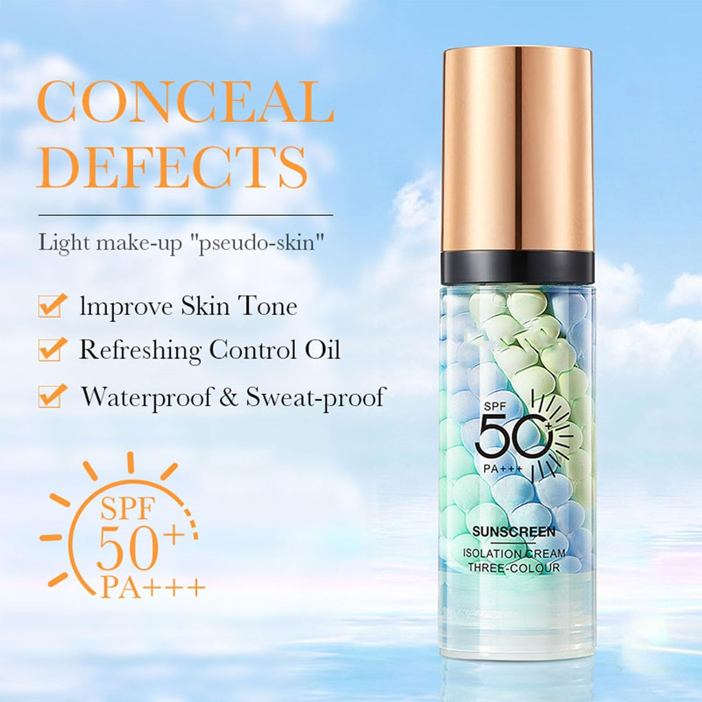 Makeup Primer, Color Correcting Primer, SPF 50 Sunscreen, Hydrating Face Primer, One Step Isolation Cream, Long