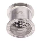DERNORD 2" Tri Clamp Filter Plate - High Pressure Sanitary Fitting with 6mm Holes