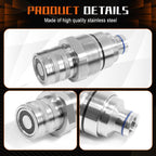 AT406475 7246802 Hydraulic Female Coupler fits for John Deere Skid Steer
