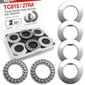 Neprift 2 Sets TC815+2TRA Thrust Needle Roller Bearings, 1/2"