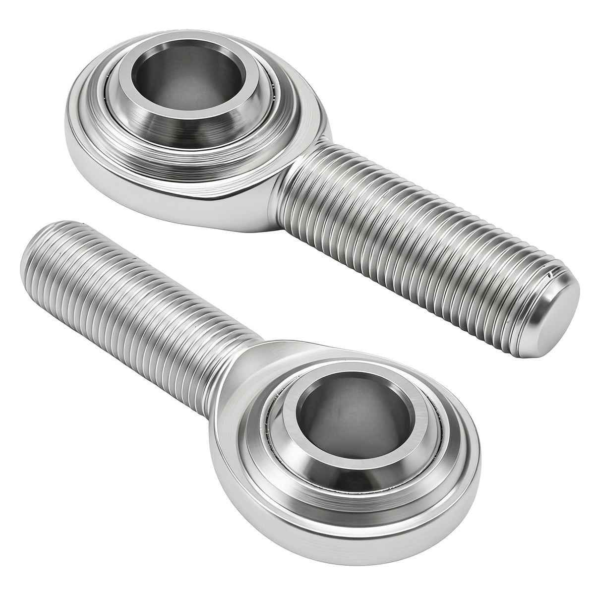 MDEOOSKY 2 PCS 5/8 Heim Joint CM10 Rod End Bearing, 5/8-18 Right Hand Male Thread with Jam Nuts, Ideal for Machinery and Automation