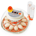Egg Incubators for Hatching Eggs, Temperature and Humidity Control, Automatic Egg Turning, Egg Candler, External