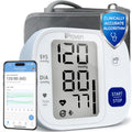 iProven Blood Pressure Monitor Bluetooth for Home Use - Upper Arm with App Integration, Easy-to-Use One-Touch