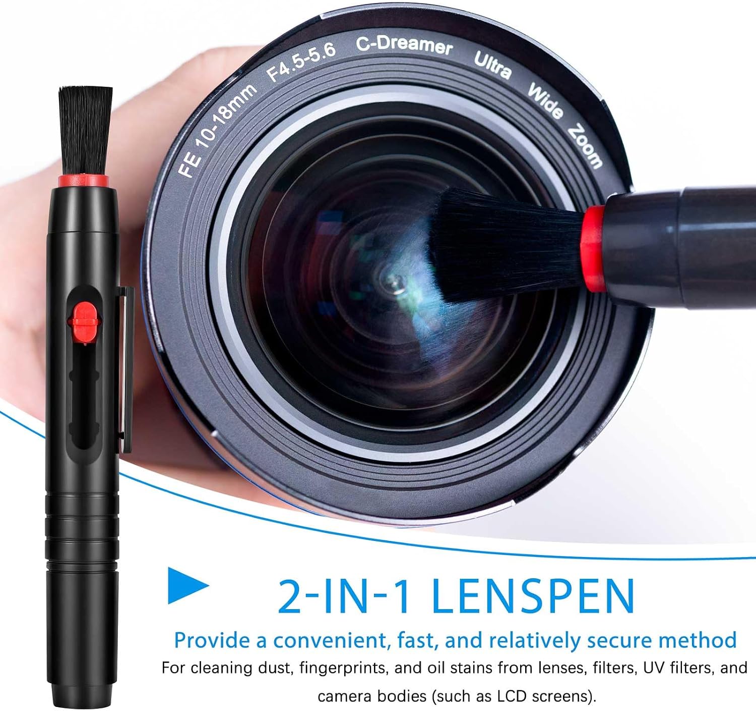 Camera Cleaning kit - Professional Camera Lens Cleaning Kit,Complete DSLR & Mirrorless Camera Sensor Cleaning Set Kit