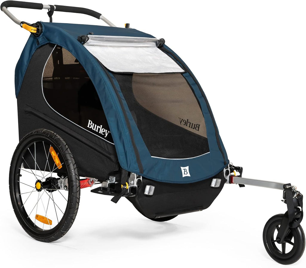 Burley Encore X, 2 Seat Kids Bike Trailer & Stroller