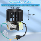 S89222000 Bathroom Exhaust Fan Replacement Motor Assembly