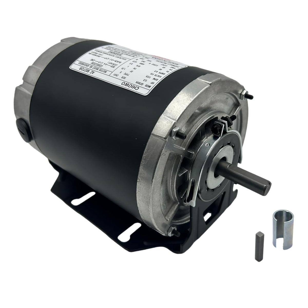 GF2034 Belt Drive Blower Electric Fan Motor 1/3 hp 115 V 1725RPM 48F