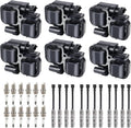 Coil Pack & Spark Plug & Wire Set Compatible with C240 2001-2005 | for C280 98-00 | C320 01-05 | CLK320 98-05 | E320