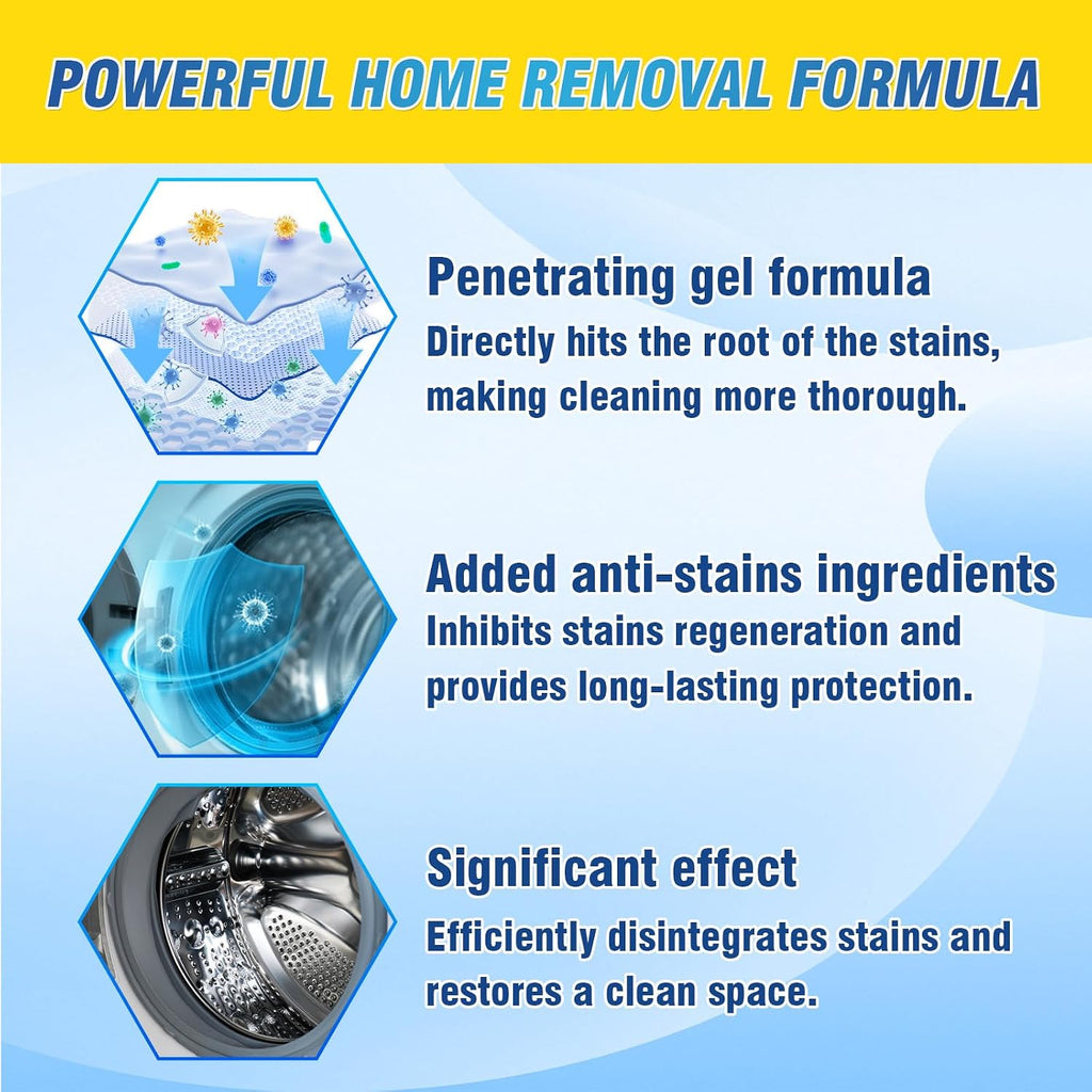 Home Remover Gel, Washing Machine Cleaner for Washing Machine Seal