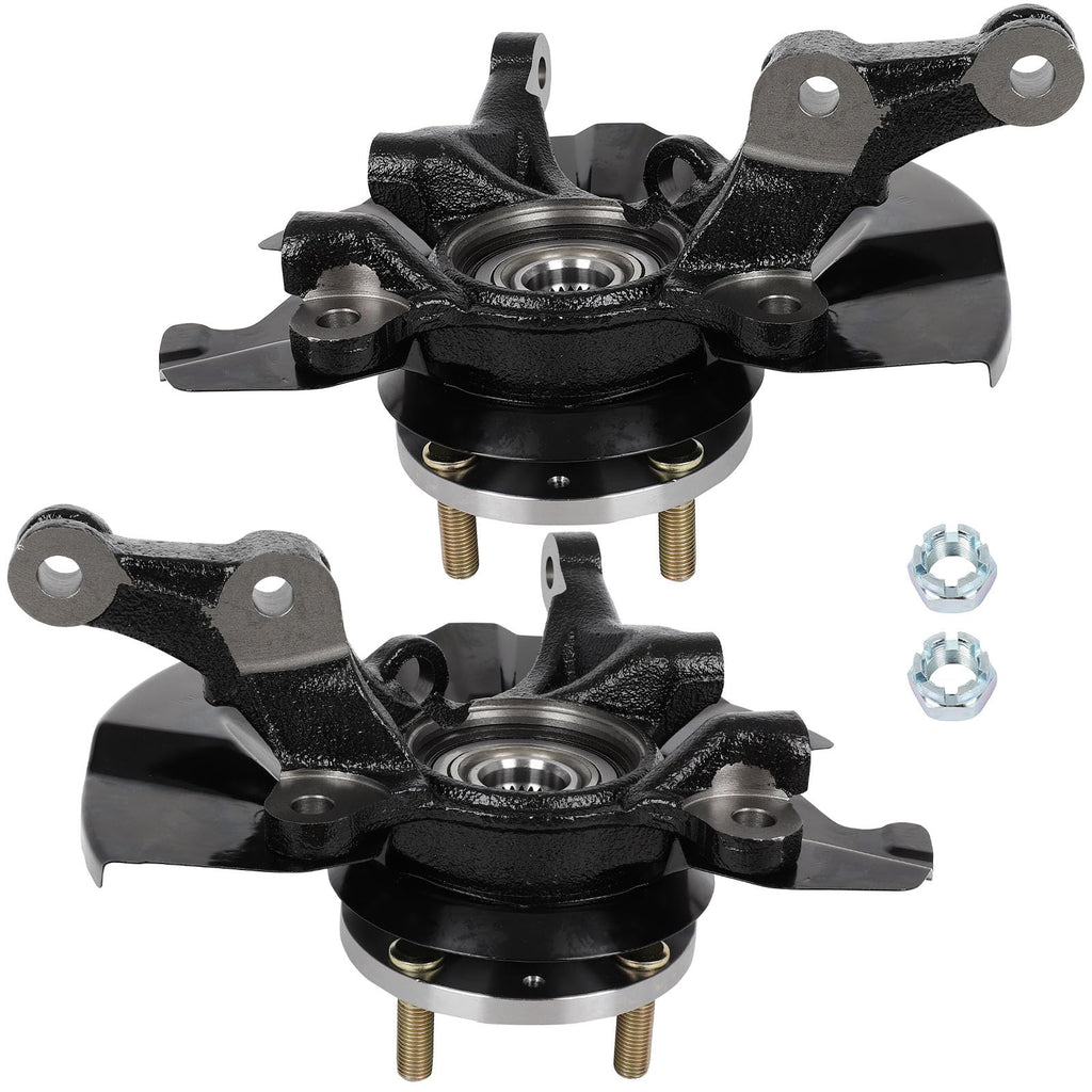 SCITOO Front Left Right Steering Knuckle Hub Assembly For Hyundai Accent