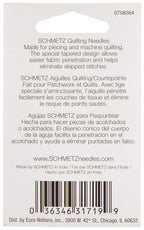 71834 Quilt Machine Needles-Size 14/90 5/Pkg