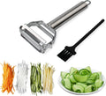 Potato Apple Vegetable Peeler Julienne Peeler for Kitchen - 3 in 1 Y Peeler for Fruit Veggie Carrot Cucumber