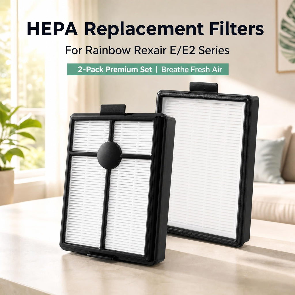 HEPA Filter Kits for Rainbow for Rexair E Series and E2 Series(2Pcs)