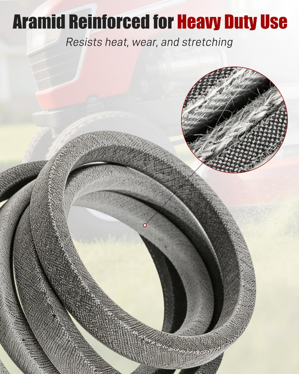 709795 704427 Lawn Mower Deck Belt Fit for Snapper 46" ST2046 ST1946 ST2446