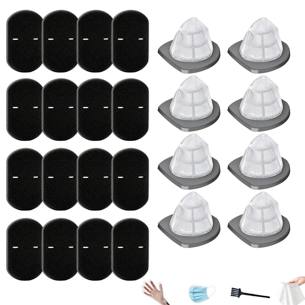 NKA 8 Set 2033 Foam& Mesh Filter Kit for Bissell Featherweight Stick Vacuum