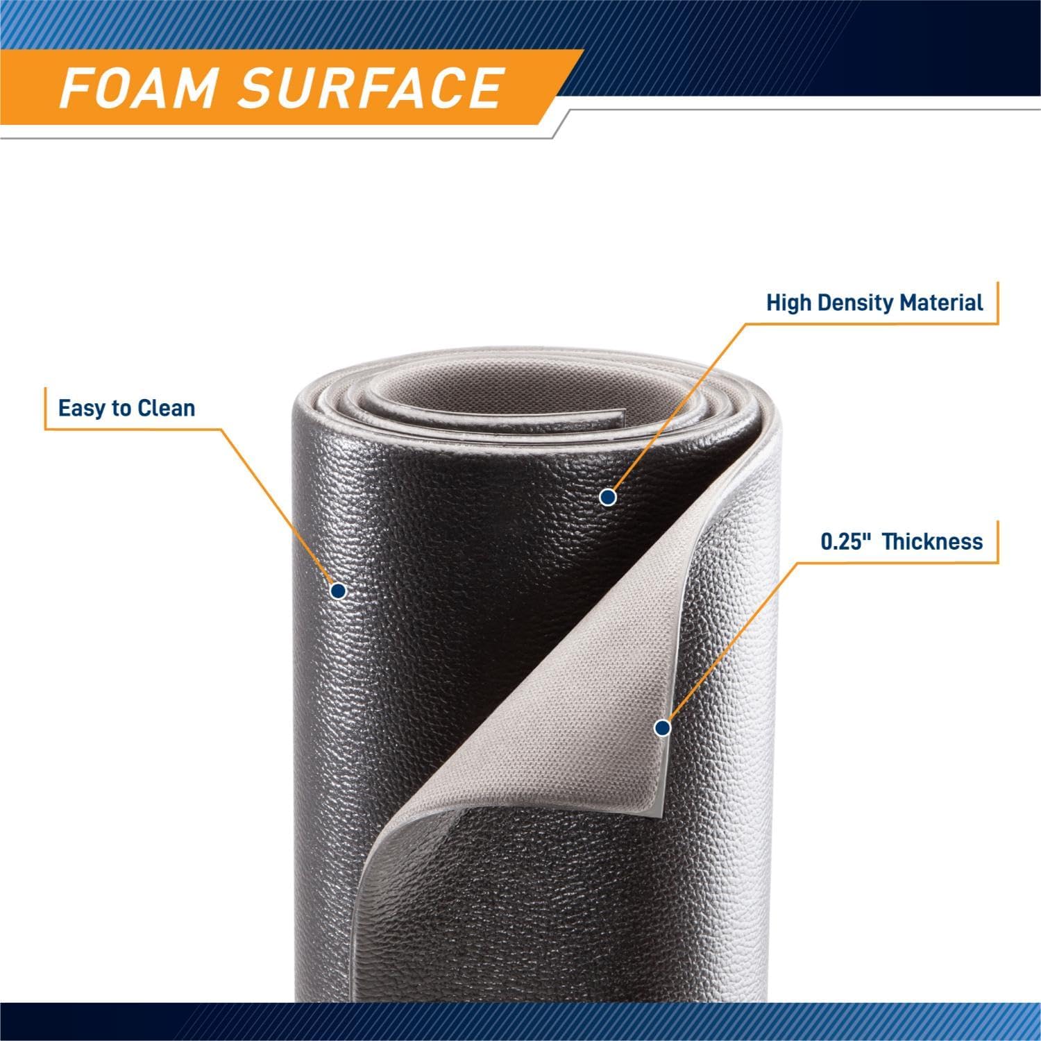Fitness Equipment Mat and Floor Protector Compatible for Treadmills, Elliptical, Exercise Bikes, Stationary Cycles