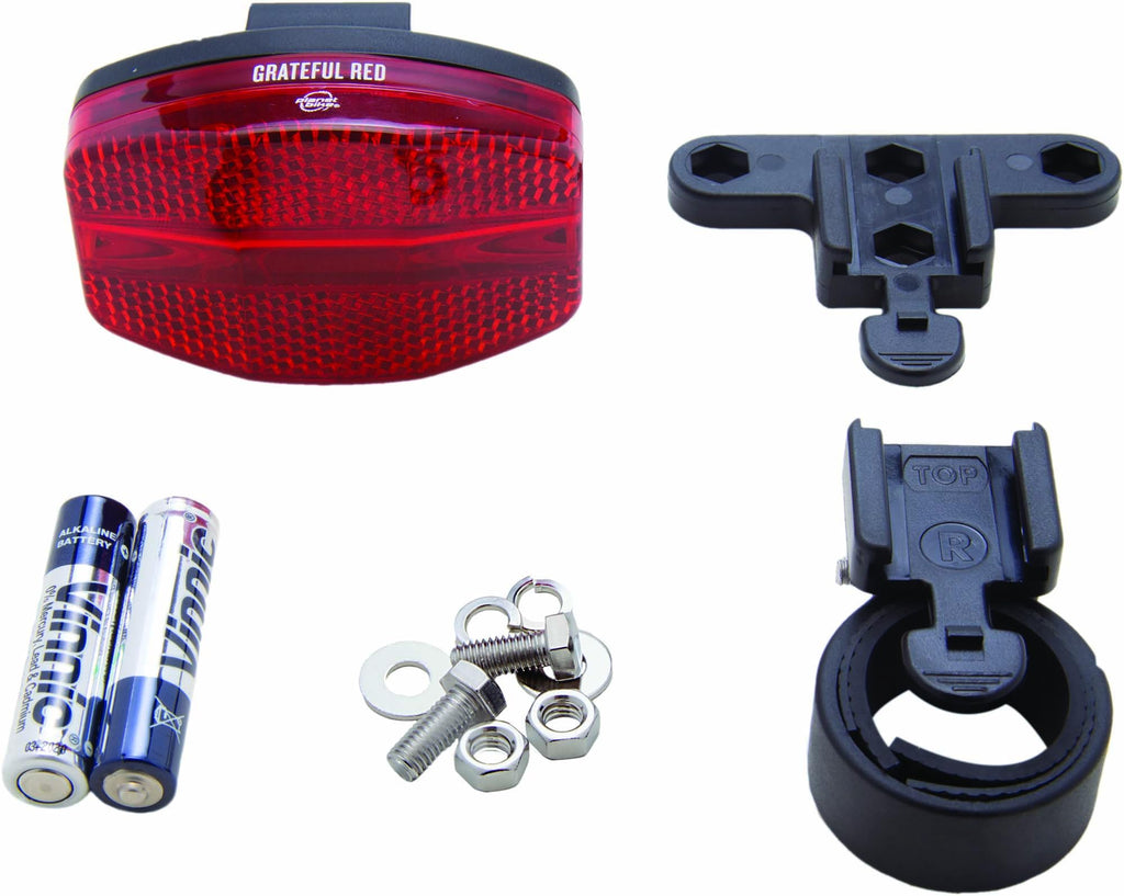 Grateful Red bike tail light