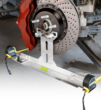 Wheel Alignment Tool for DIY Toe Adjustment, Stainless Steel Toe Alignment Plates Allow Quickly Operation, Easy Way