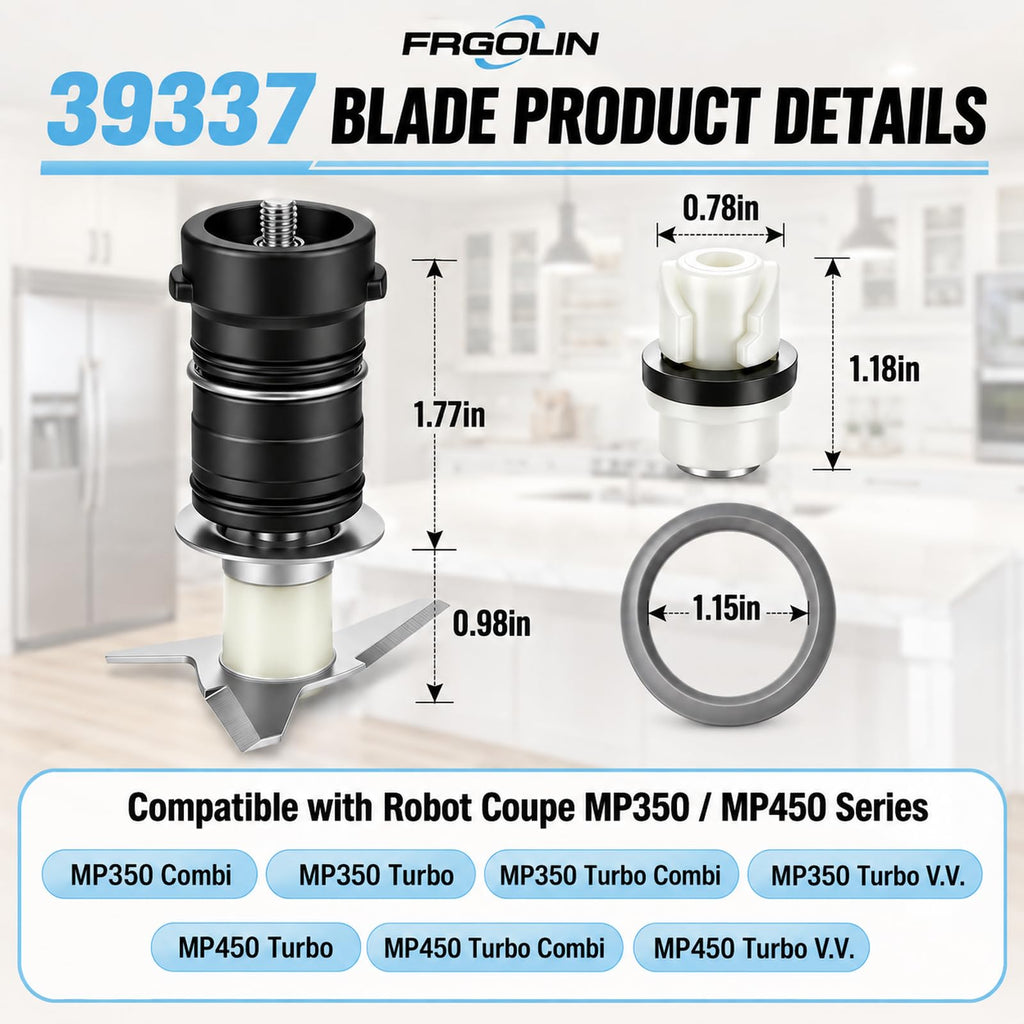 Blade Assembly 39337 Replacement Parts for Robot Coupe MP350 MP450
