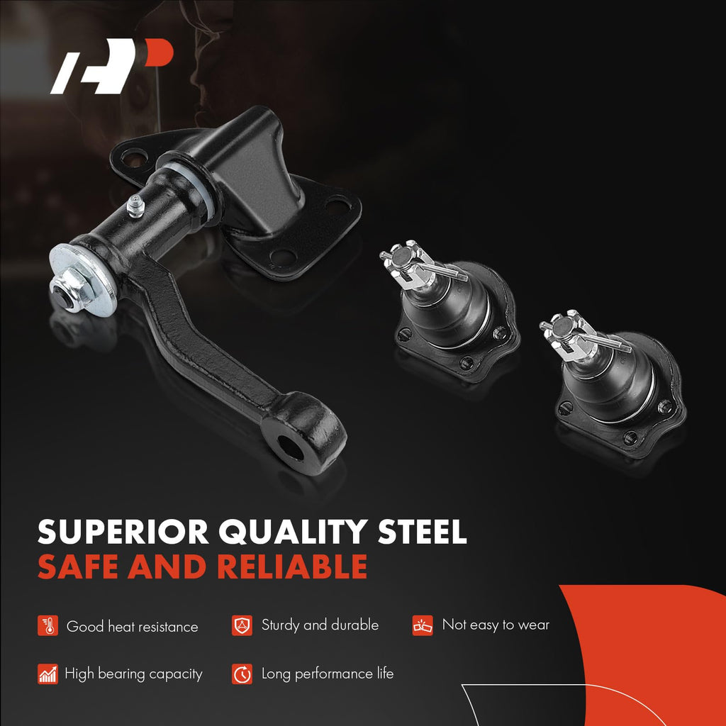 A-Premium 9Pcs Front Suspension Kit, Upper & Lower Ball Joint