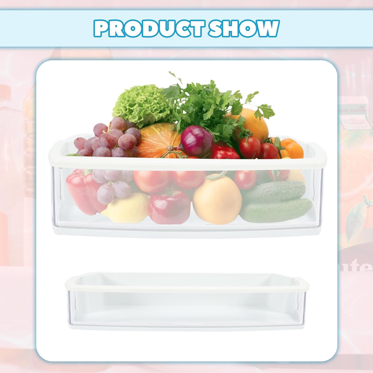Kojem 79571052010 AAP73631503 Refrigerator Door Shelf Compatible with Elite