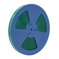 300ft x 5/8" Green Polyester Strapping Roll in Reel Pack with Strong Tensile Strength and Crisp Embossing, Does not