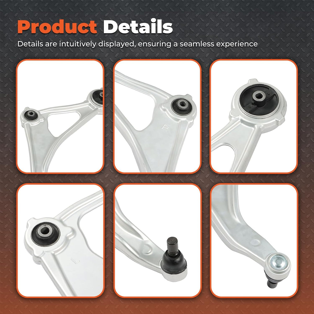 labwork Front Lower Control Arm Set with Ball Joint Replacement for Altima 2015-2018 Replacement for Maxima 2016-2023