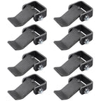 Greaseable Weld-On Trailer Hinges 8Pcs Strap Style Short Leaf Gate Hinges