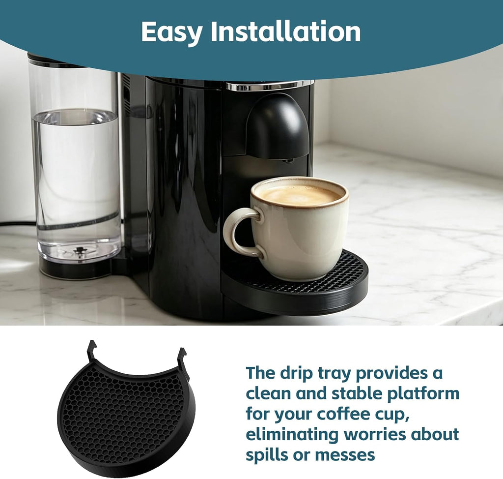 Drip Tray Replacement Compatible with Nespresso Vertuo Plus