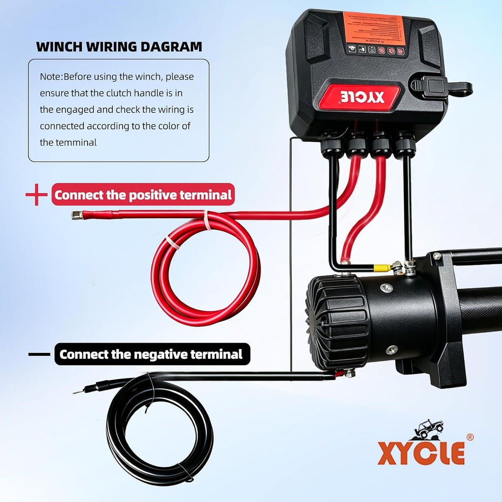 Winch13500lbs 12V Waterproof Electric Winch Synthetic Rope Truck Winch Towing Winch Boat Trailer Winch SUV 4-Wheel