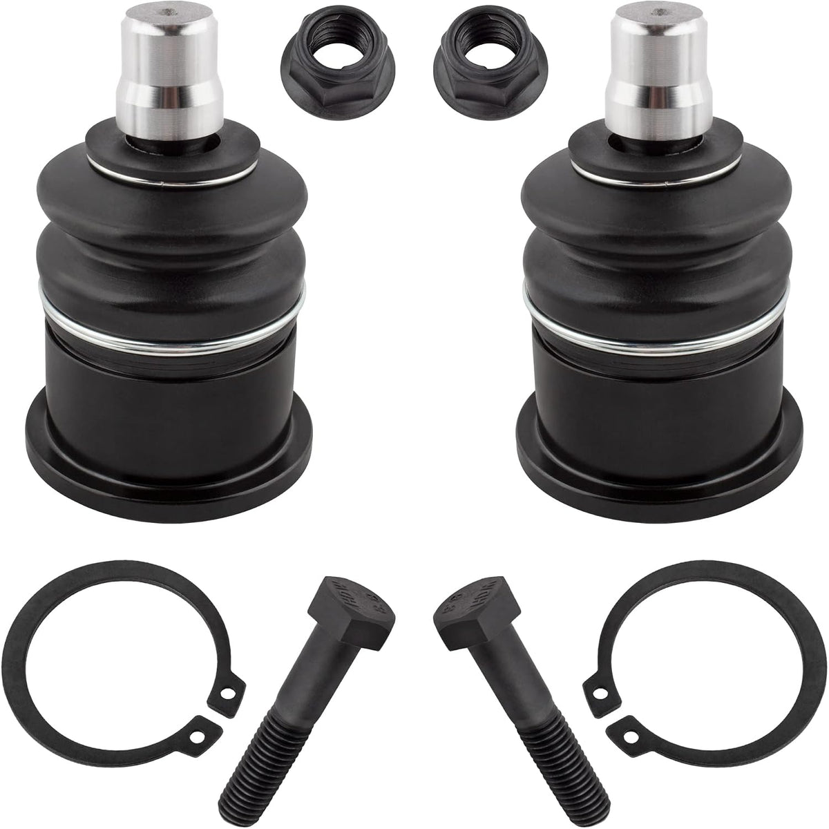 BOXI 4pcs Front Upper & Lower Ball Joints Fit for Ford Explorer Explorer Sport Trac Ranger 1995-2005/Mazda B2500 B3000 B4000 1998-2007/Mercury Mountaineer 1997-2001 - 2WD/4WD | K80012 K8695T