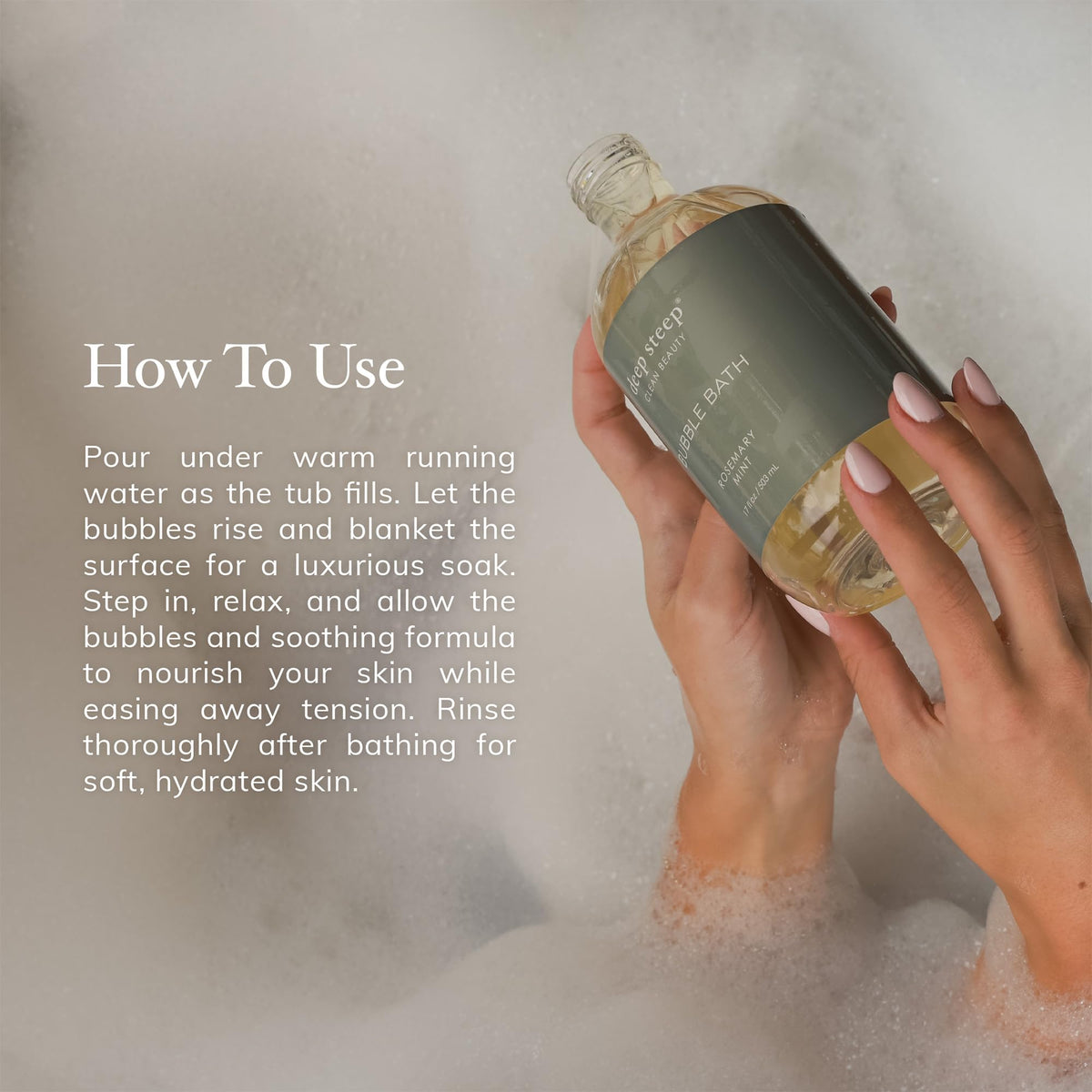 Bubble Bath, Passion Fruit Guava, 10oz, Hypoallergenic