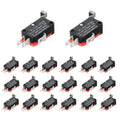 20-Pack V-156-1C25 SPDT Limit Switch, Roller Lever