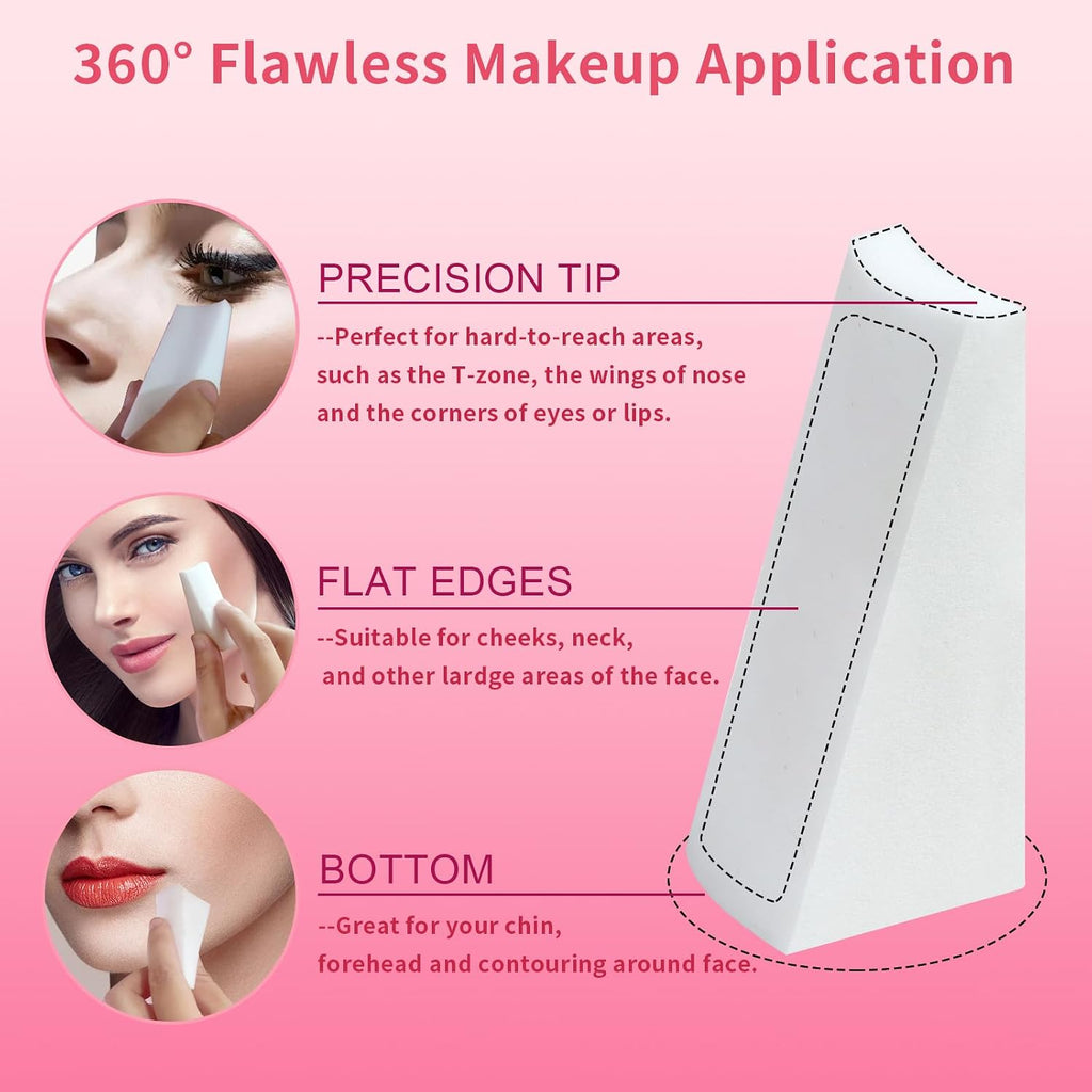 324 Pcs Makeup Sponge Wedges Make Up Sponges for Foundation