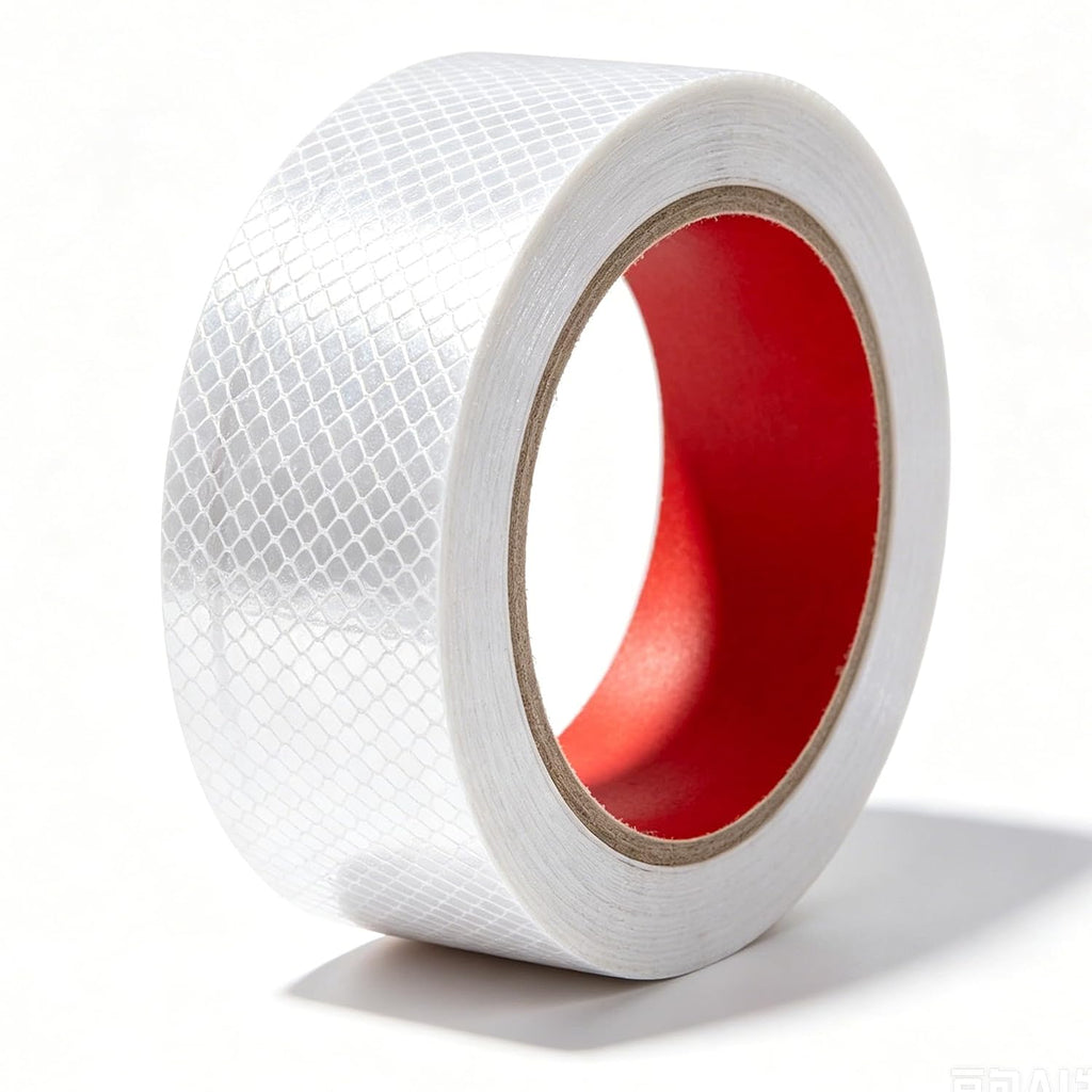 Reflective Tape, 1" x 16.4ft Waterproof Self Adhesive Dot Safety Reflector