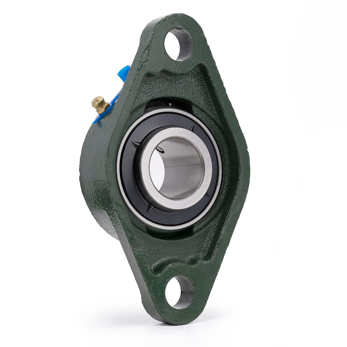 XIKE 2 Pcs UCFL206-18 Bore 1-1/8" Pillow Block Flange Mounted Ball Bearings.