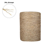 984 Feet Jute Twine String 2mm Handmade Natural Thin Twine for Crafts Gardening Garden Plant Gift Wrapping Art