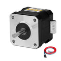YEJMKJ Nema 17 Stepper Motor 42x38mm 0.47Nm (66.56oz·in) 1.7A 1.7Ω Bipolar