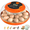 Egg Incubators for Hatching Eggs, 18 Egg Incubator with Automatic Egg Turning and Humidity Control Incubator for